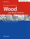 European Journal of Wood and Wood Products雜志封面